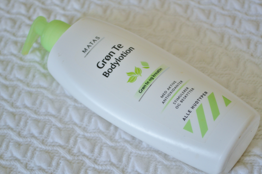 grøn te bodylotion