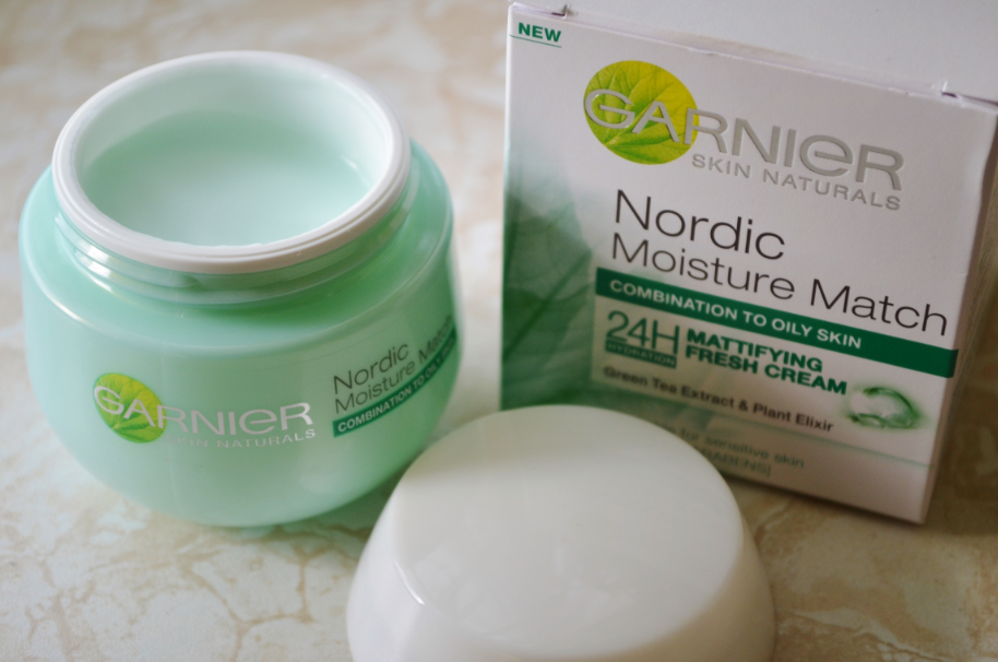 garnier nordic moisture match 24h mattifying fresh cream